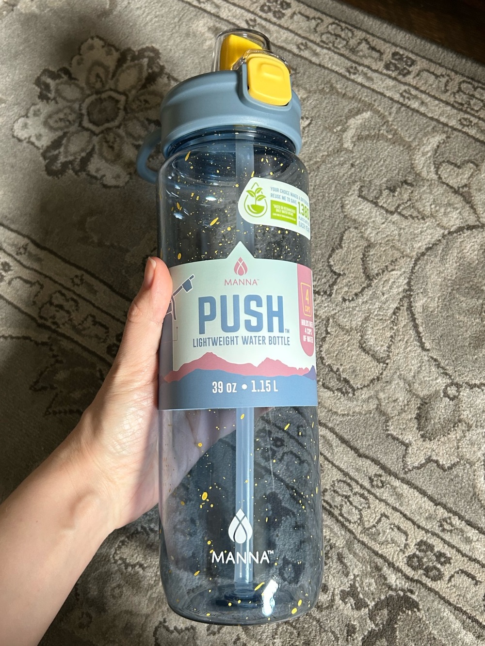 Manna PUSH Hydration Bottle